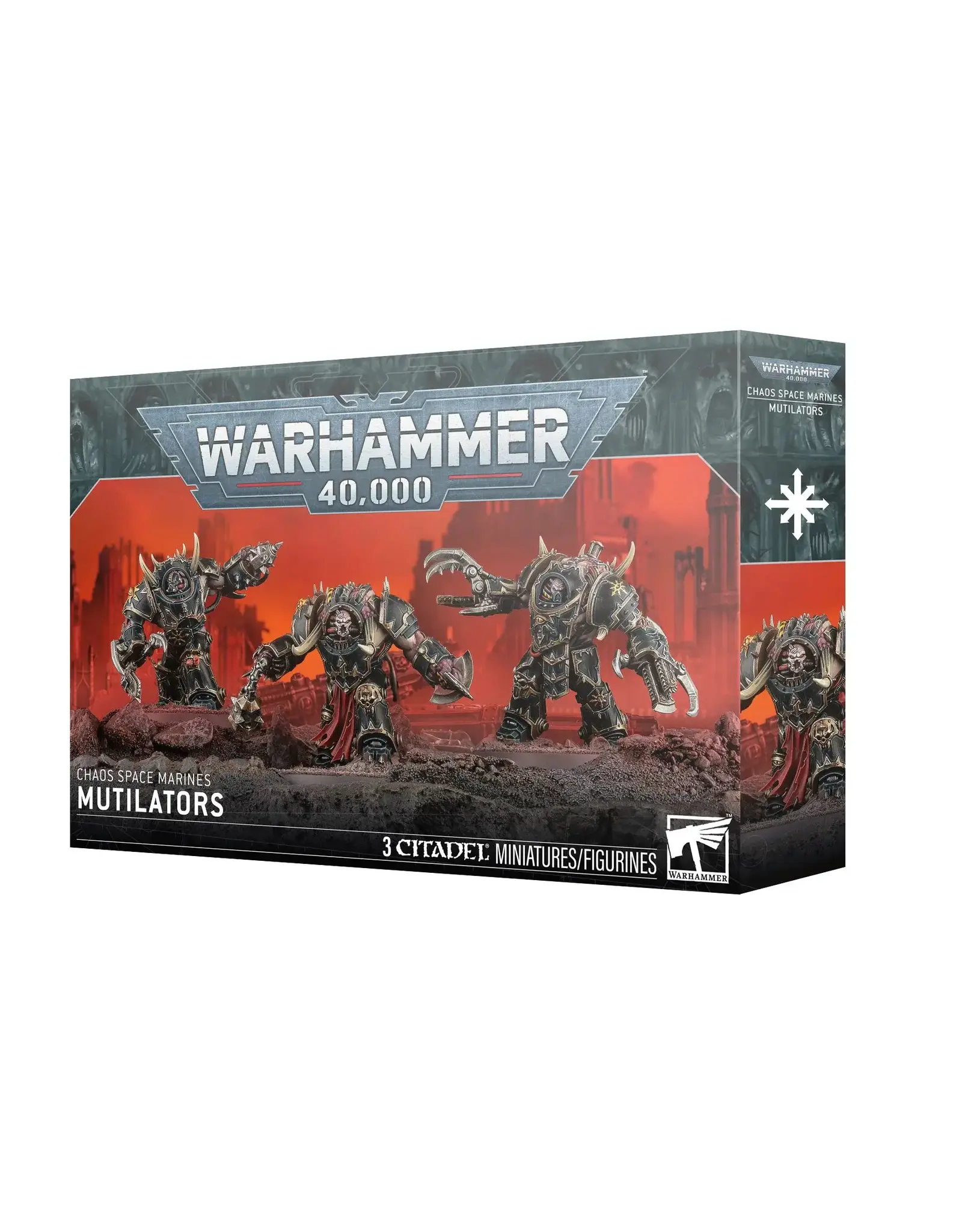 Games Workshop 43-43 CHAOS SPACE MARINES: MUTILATORS