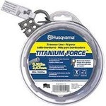 Husqvarna 639005116 Titanium Force String Trimmer Line .105-Inch by 50-Foot Donut