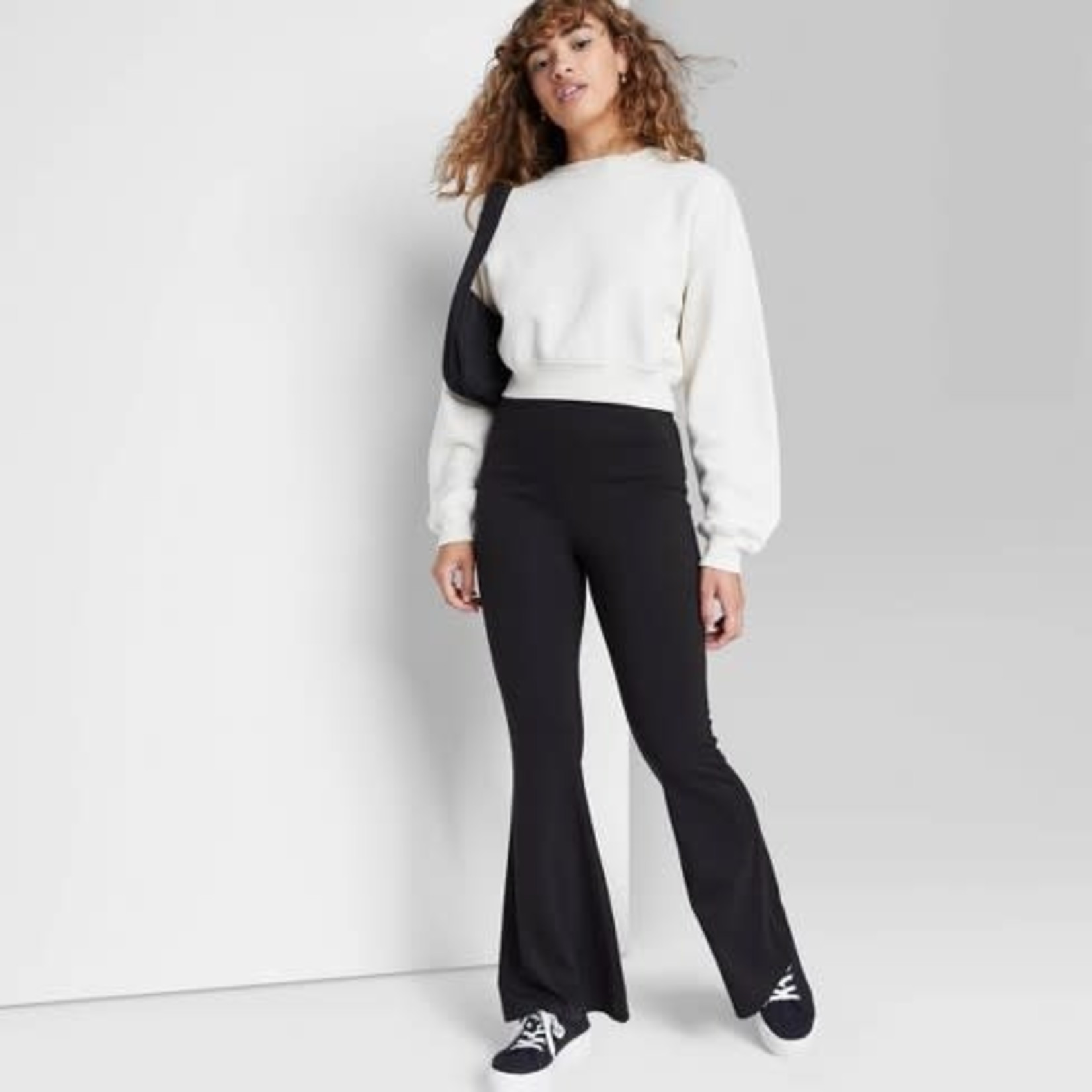 Women's Pull-On Knit Flare Pants XXL 
