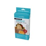 Lunchskins Sandwich Bag and Straw Combo Starter Kit - 5.4oz/25ct
