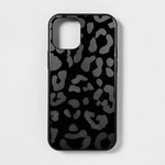 heyday™ Apple iPhone Case - Black Leopard Print iPhone 12 Mini