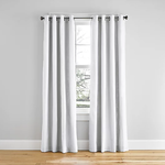 Simply Essential | Hawthorne Grommet Window Curtain Panel 84"- White (Single)