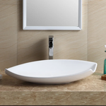 Modern Vitreous China Vessel Bathroom Sink MV2915TE  29''L x 14.5''W x 5"H