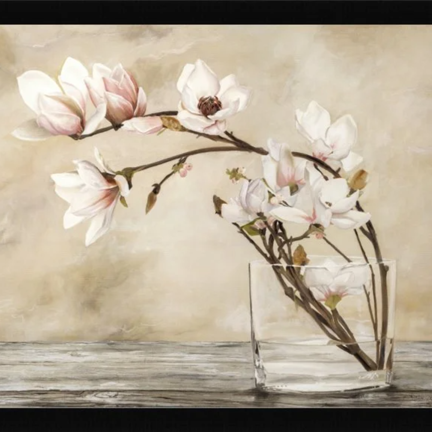 Fiori Di Magnolia - Picture Frame Print 13"x17" Framed **