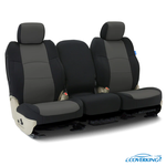 CoverKing Neoprene Custom Seat Covers for Chevrolet Camaro 16-22 Grey/Black Front & Rear