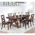 Northridge Iverson Traditional 7-piece Dining Room Set *Open box, some chips/scuffs