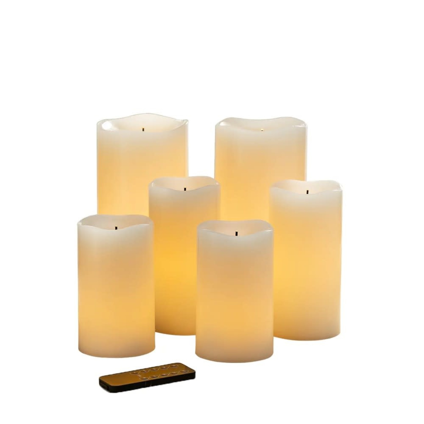 LED Glow Wick Candles with Remote Control *1 candle does not work