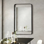 STRATFORD INDUSTRIAL STYLE MIRROR 20 in. × 1.5 in. × 38 in.