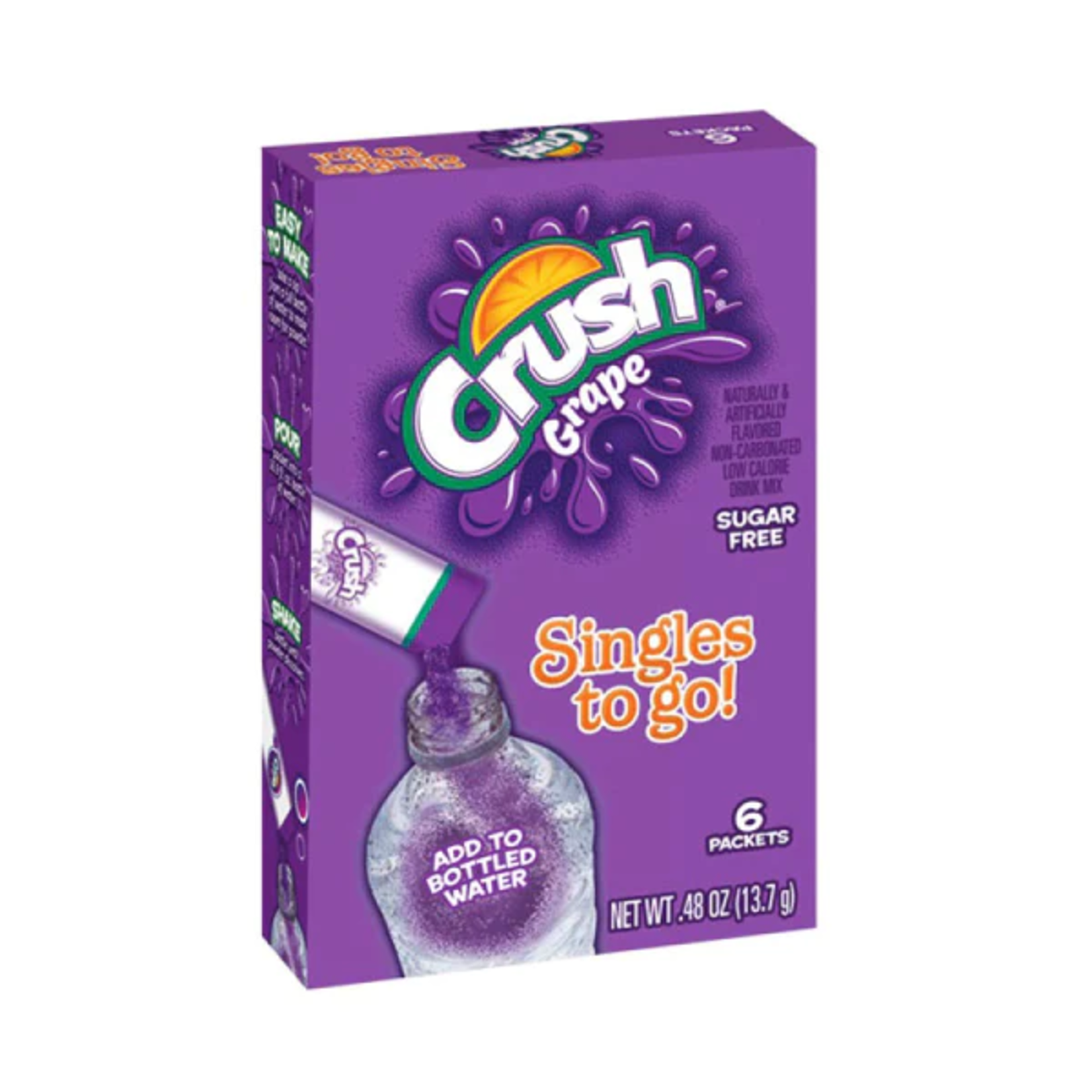 Singles to Go - Crush Grape - 6 Pack
