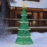 8FT LED Christmas Tree *Open box