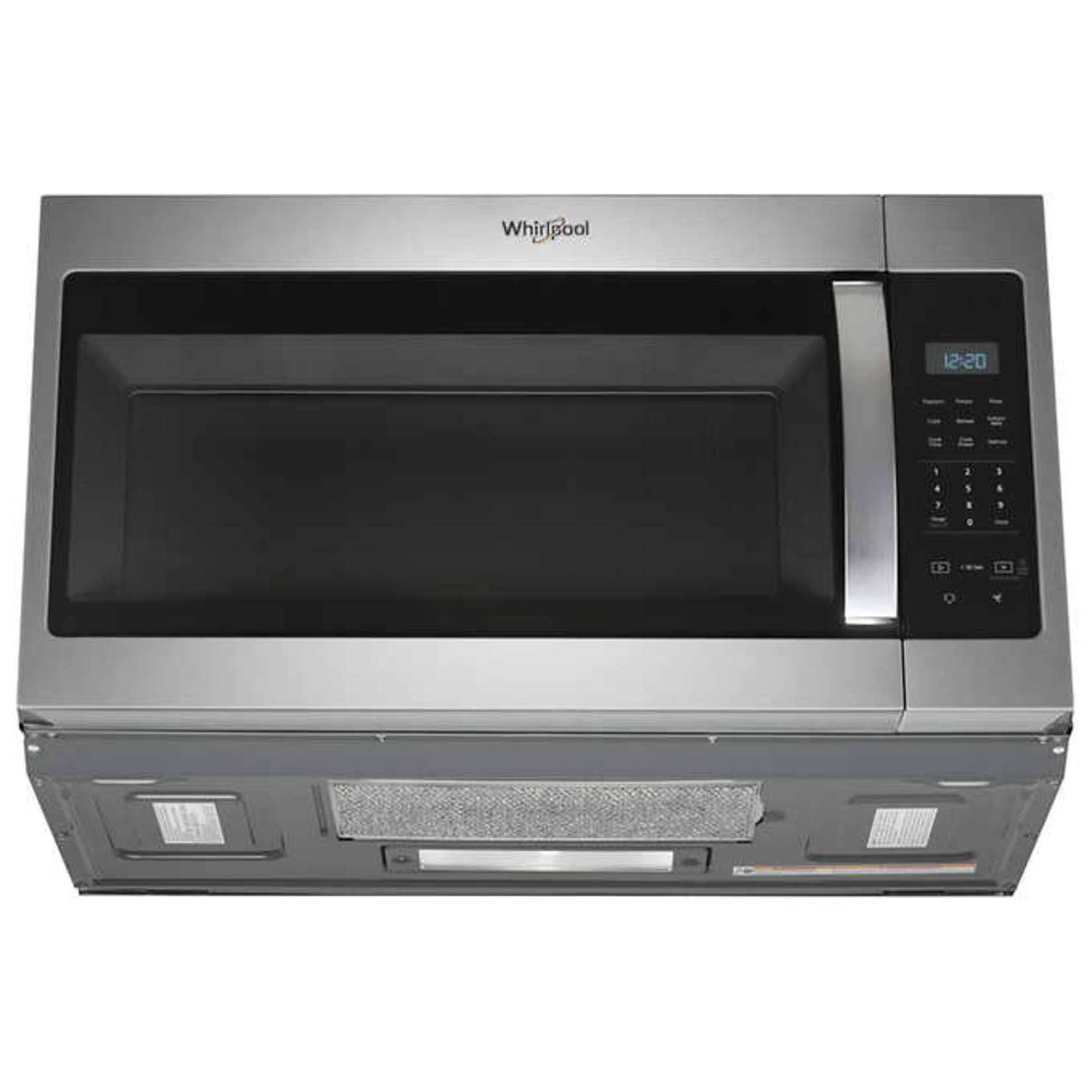 Whirlpool 1.7 cu ft. Stainless Steel Over-the-Range Microwave with Electronic Touch Controls - 330 CFM