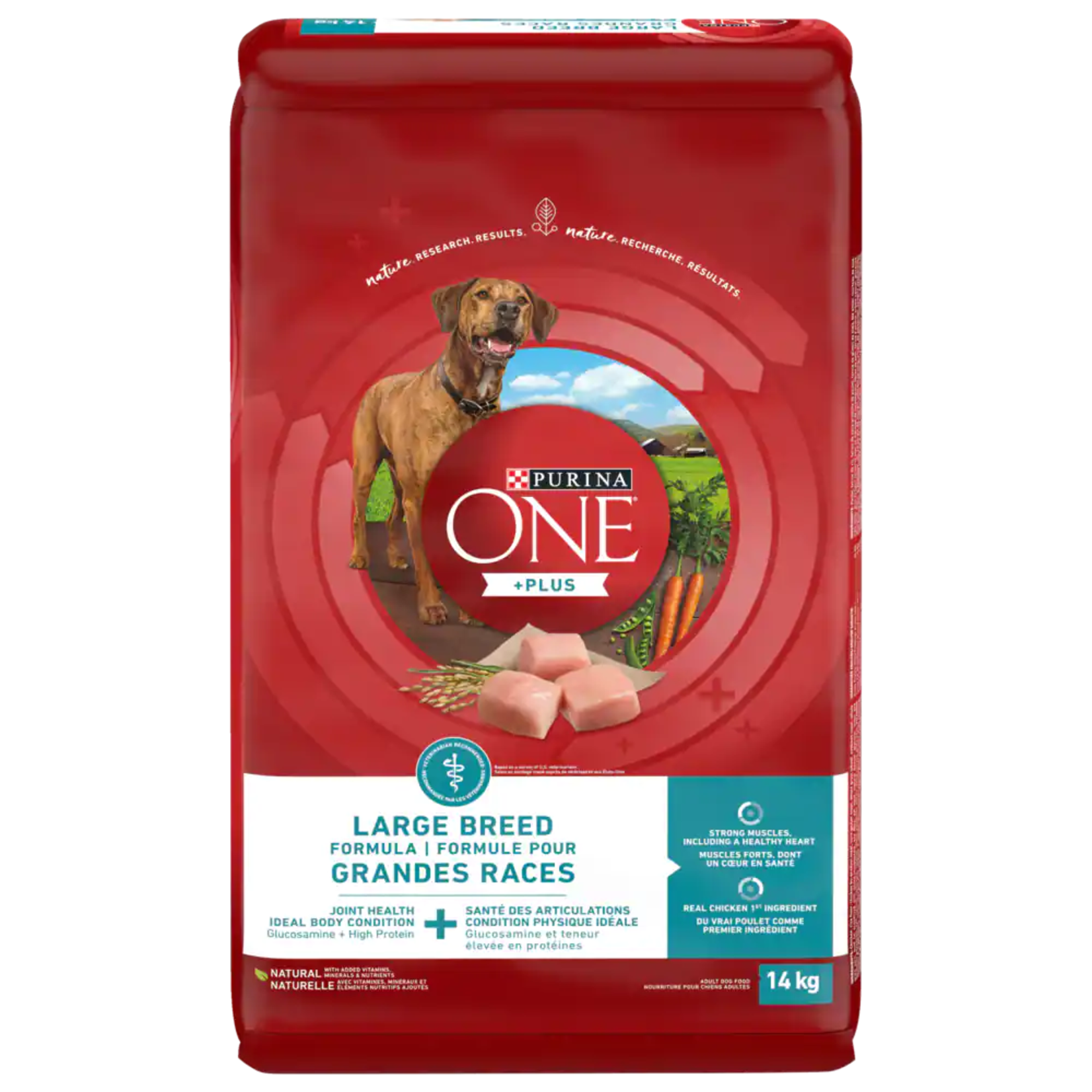 Purina ONE® SmartBlend® Large Breed Adult Formula Dry Dog Food, 14-kg