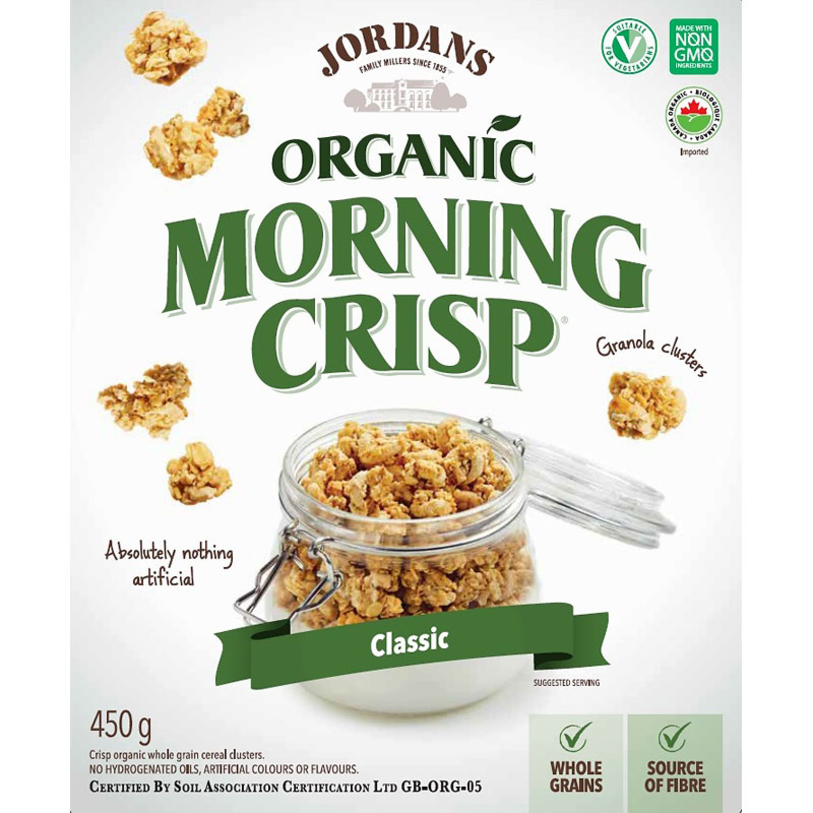 Jordans Organic Morning Crisp 450g