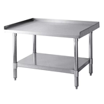 Stainless-steel Equipment Stand 60.96 cm H, 91.44 cm L, 76.2 cm W