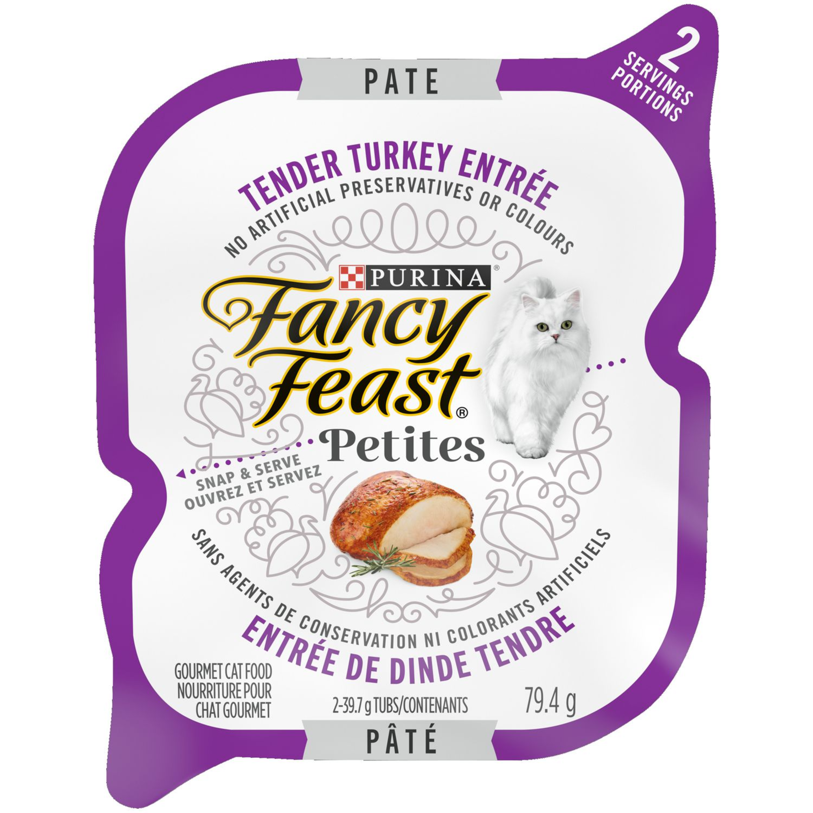 Fancy Feast Petites Pâté Turkey 79.4g