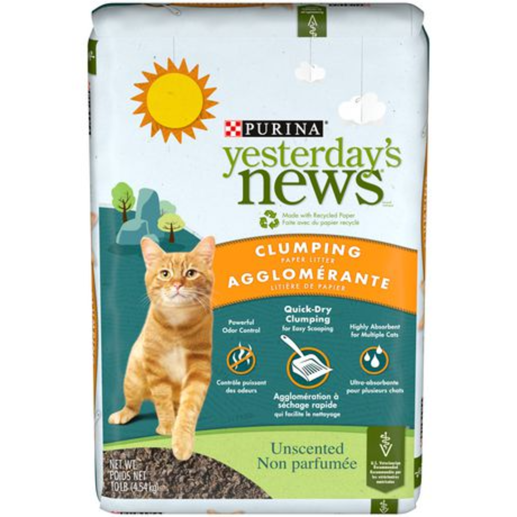 Purina Yesterday's News Clumping Litter 4.54kg / 10lb
