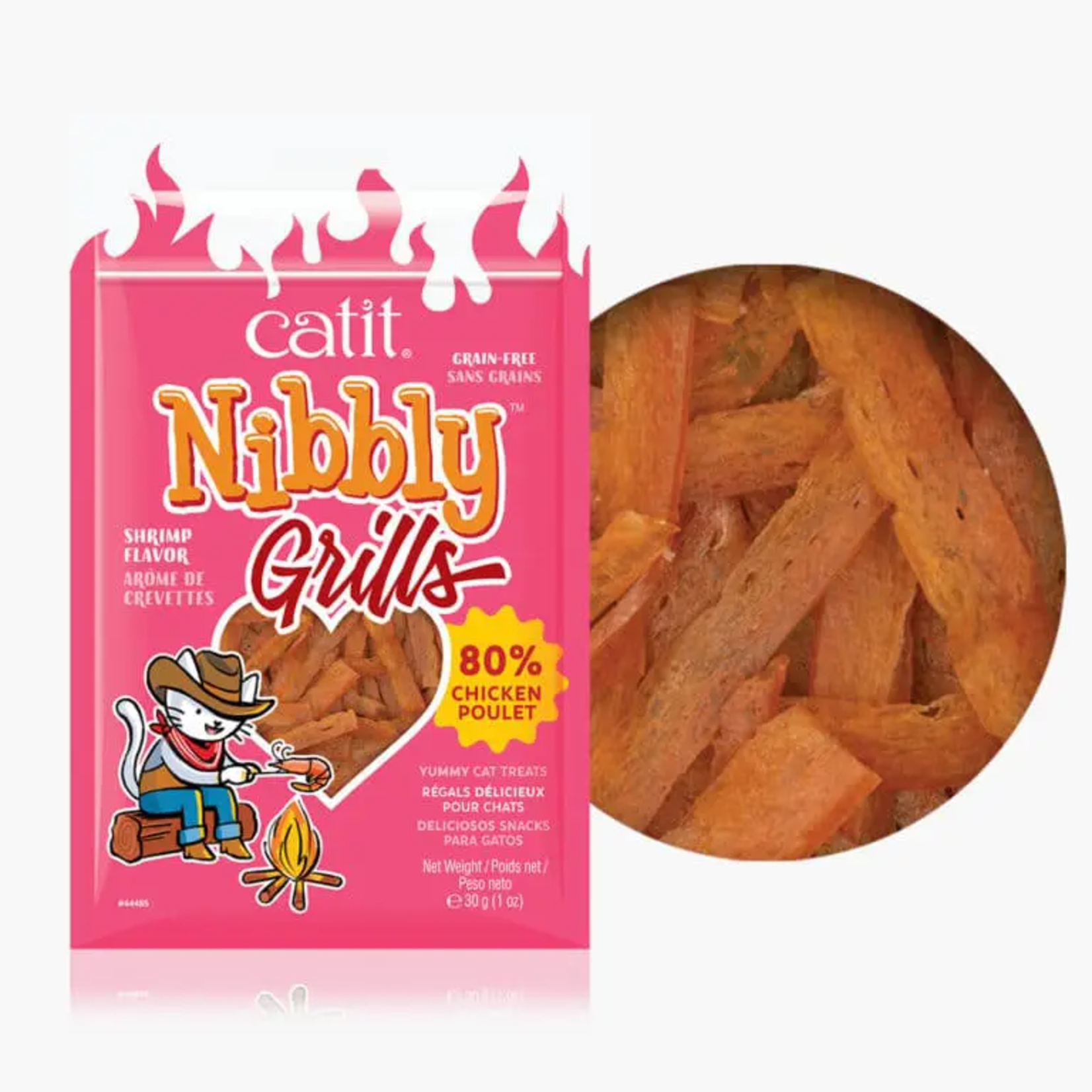 Catit Nibbly Treats 30g - Chicken & Shrimp