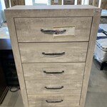 MINHAS DERBY CHEST (5 drawers) RUSTIC WHITE