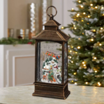 Holiday Glitter Lantern with LED Light - Various
