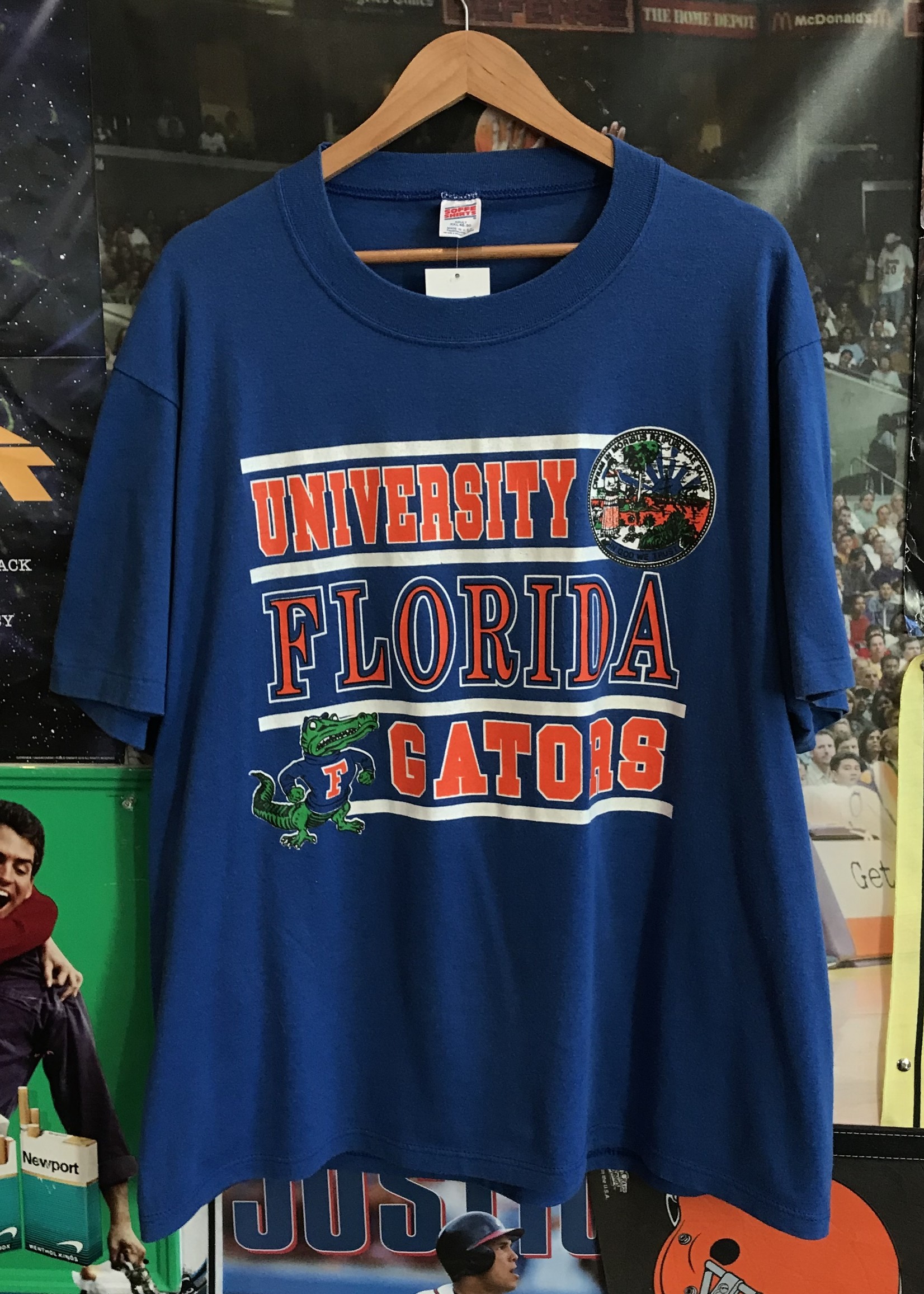5711	university of florida tee blue sz XL/2XL