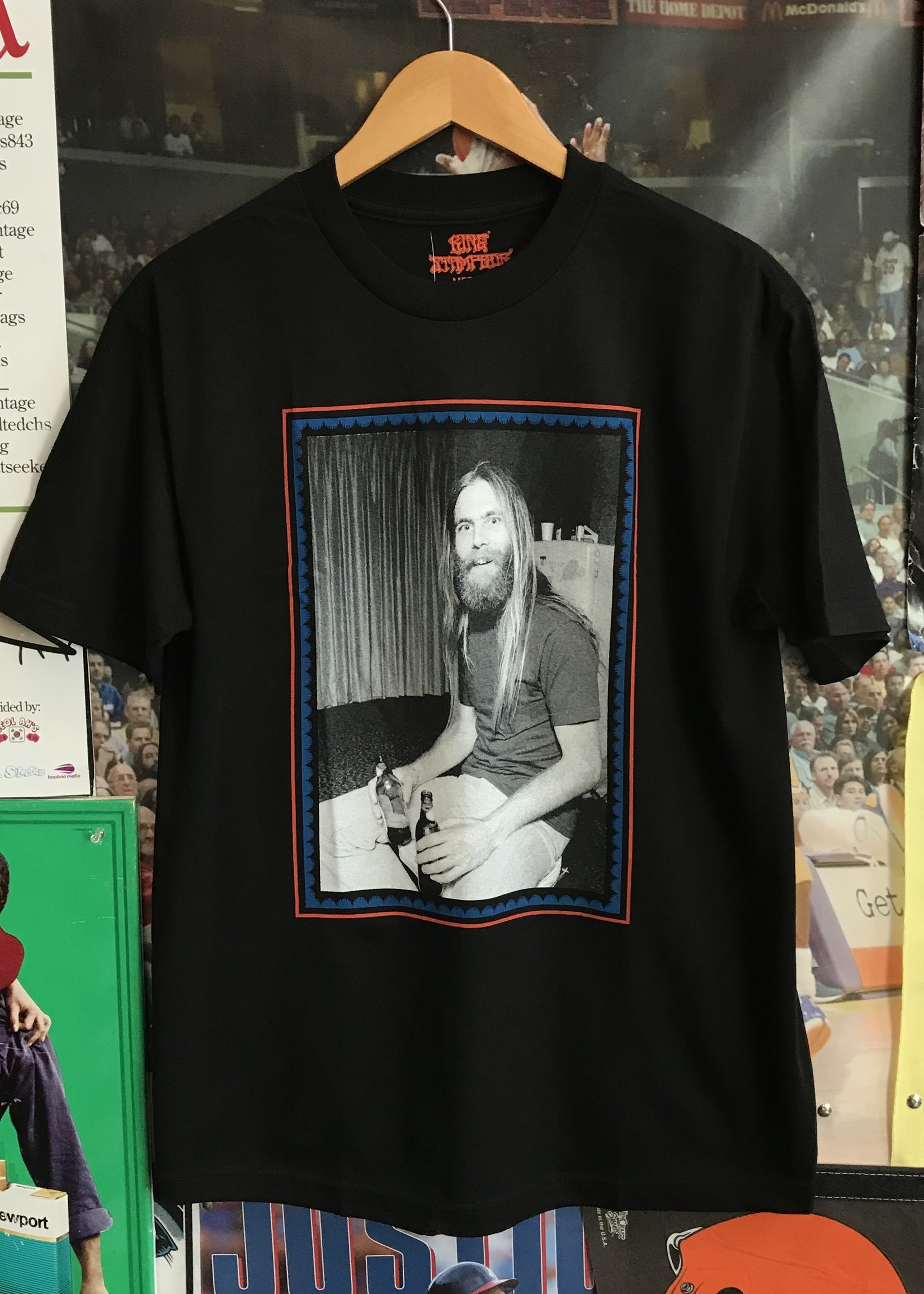 JC08 brent mydland stampede tee black 
