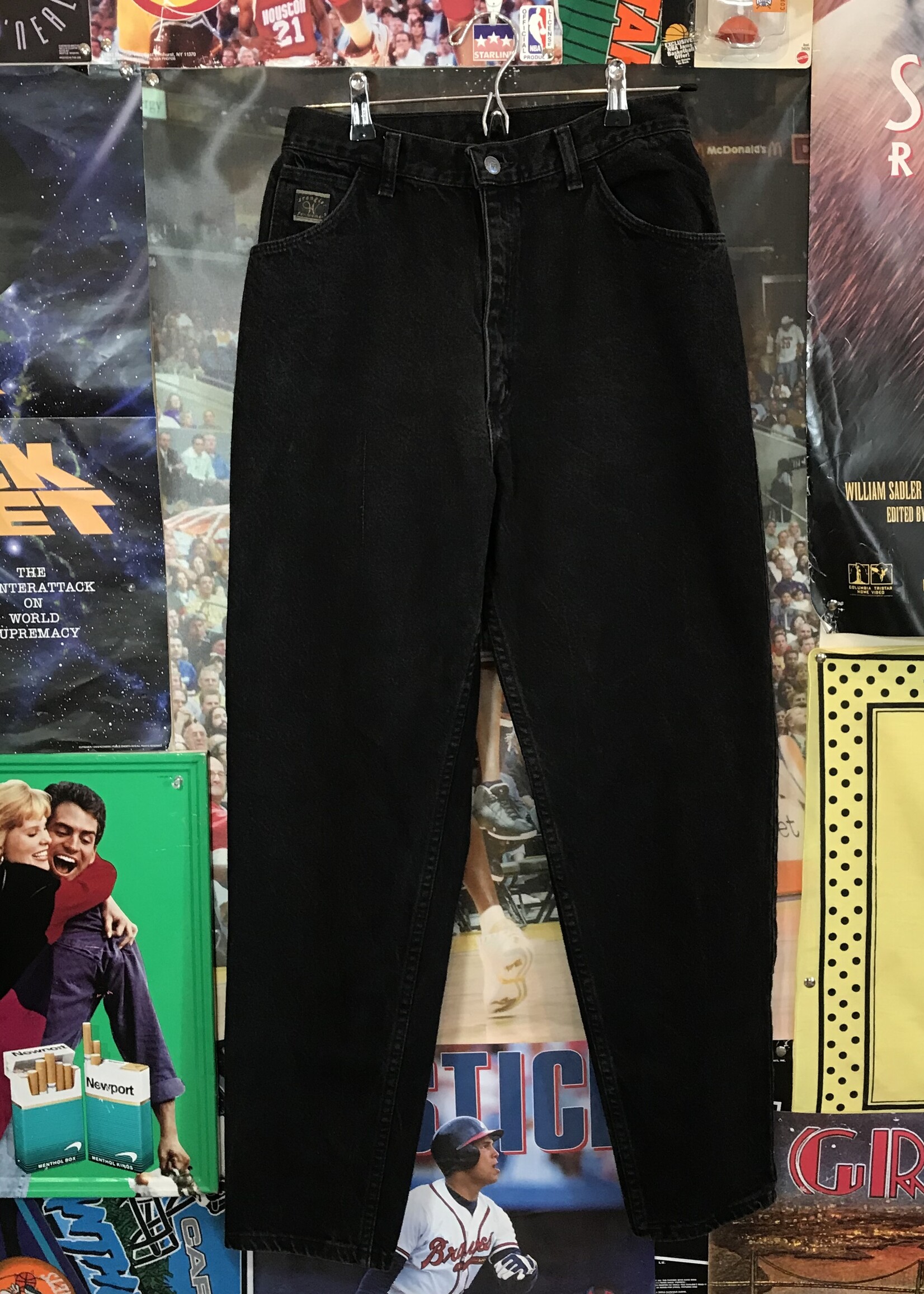 10040	wrangler black jeans sz. 12