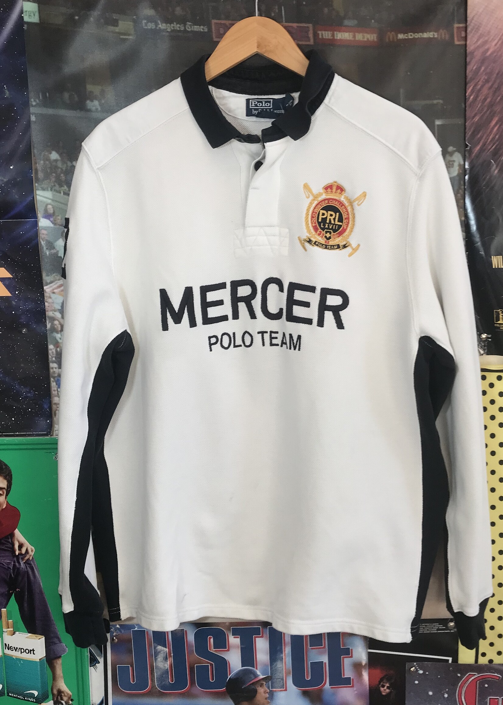 11791	mercer polo rugby sz. L