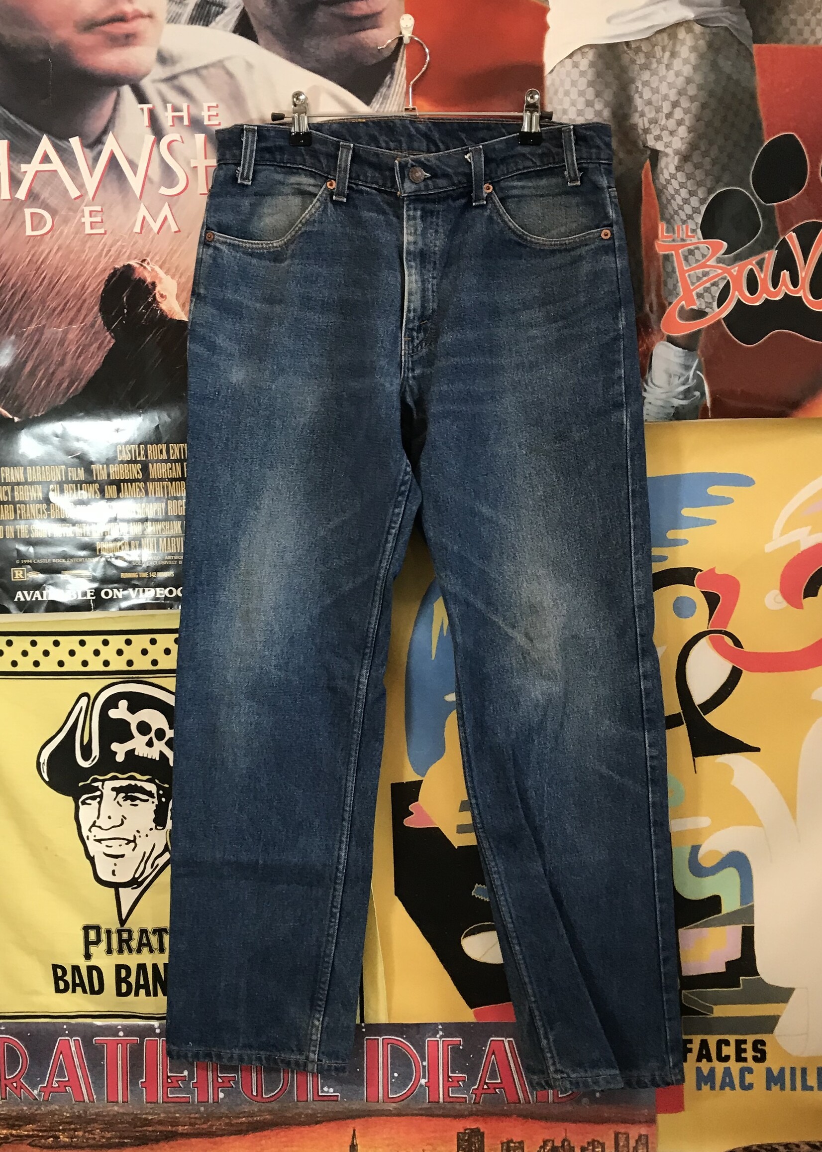 12101	1992 levi's 506 jeans sz 34 x 30