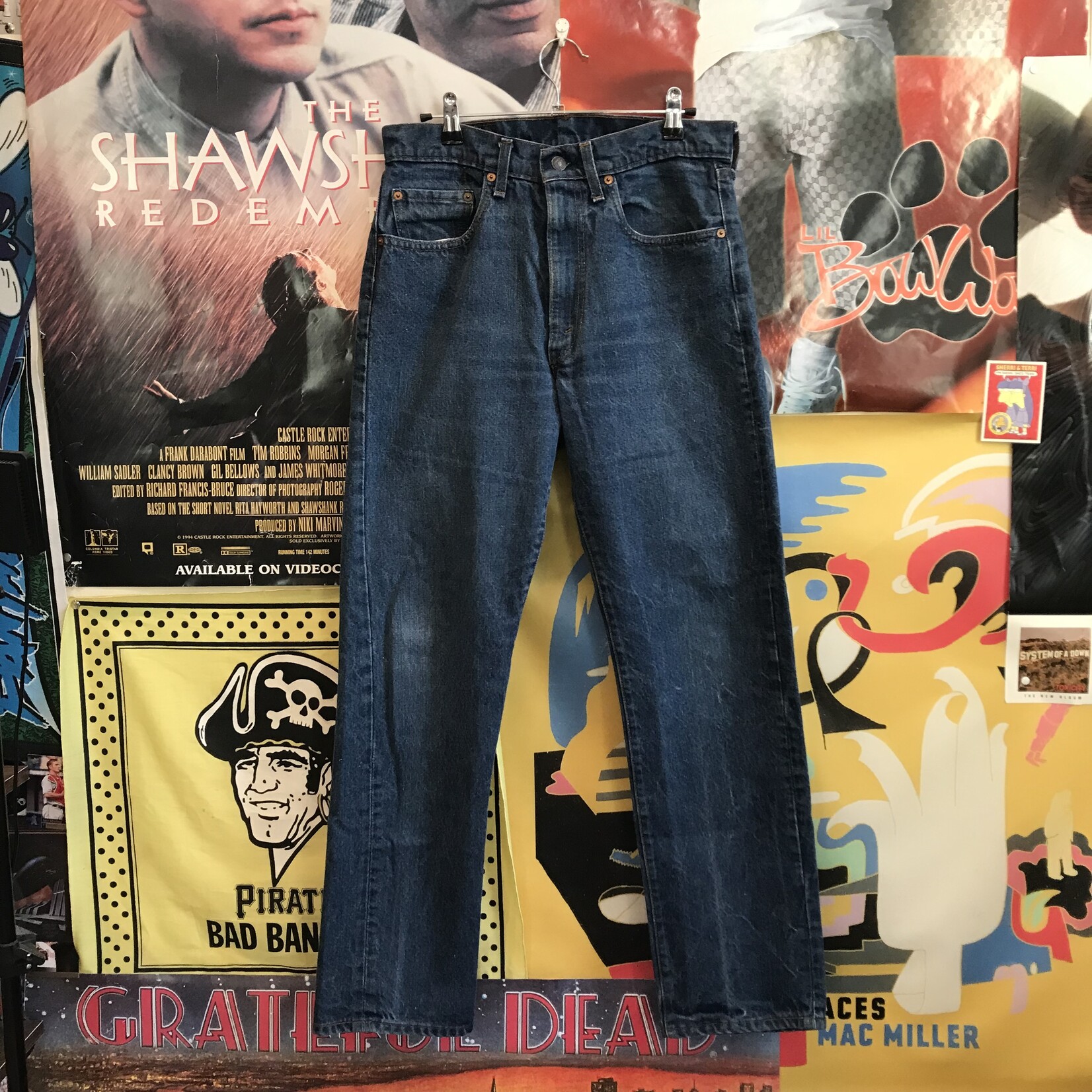 12697	80's levi's 505 jeans sz 32 x 30