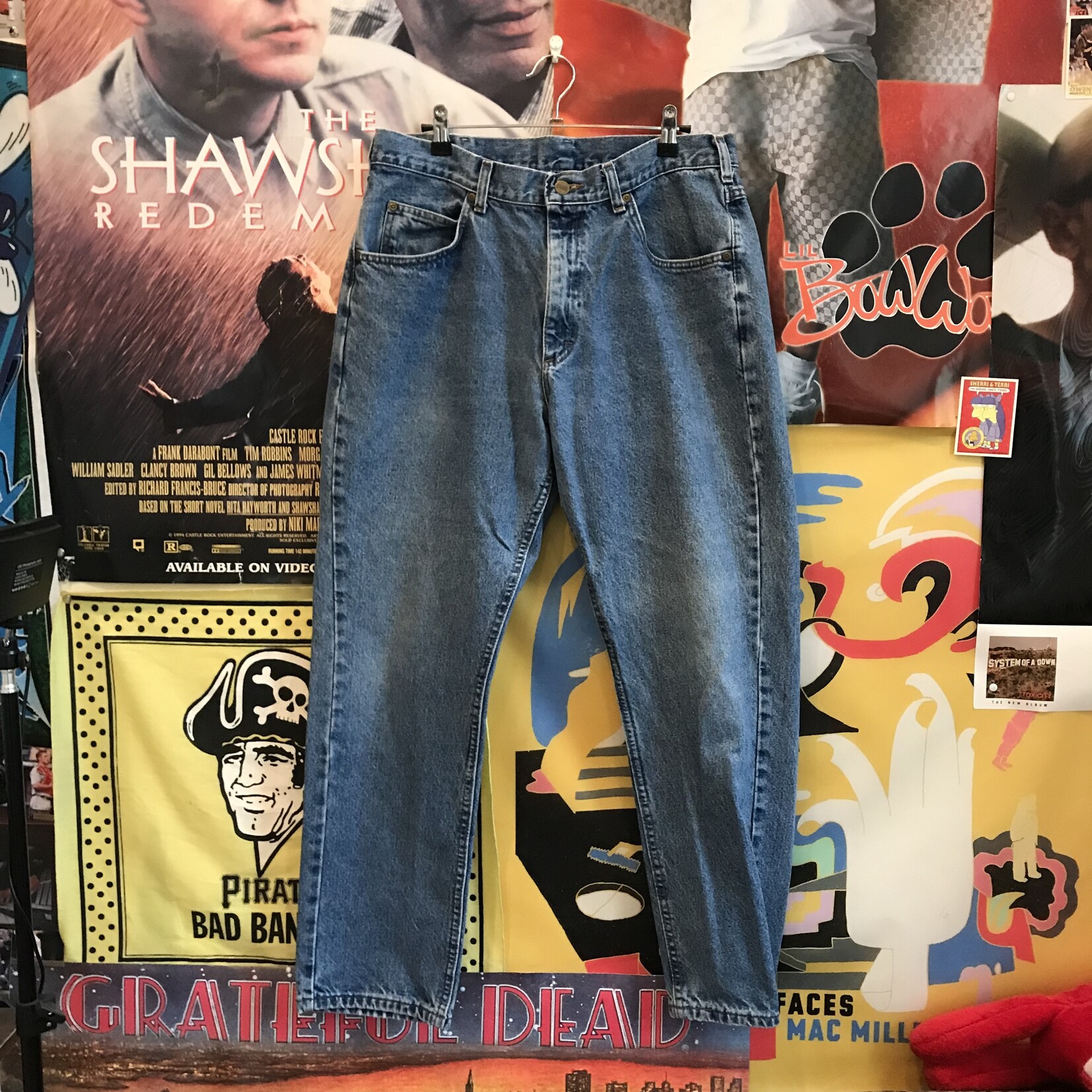 13014	ll bean jeans sz 35 x 30