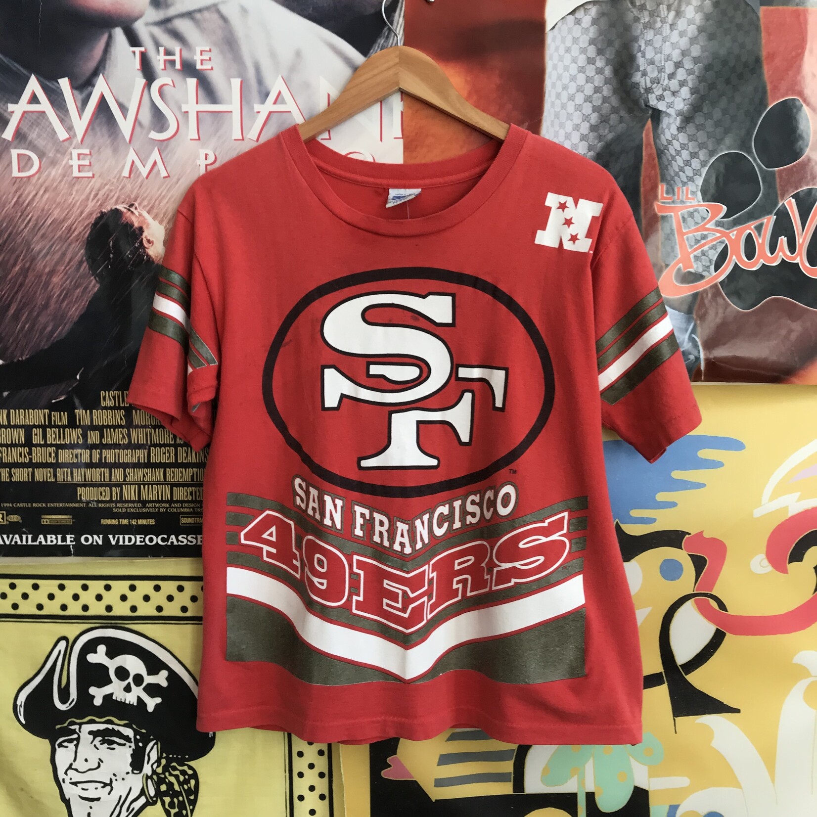 13227	salem 49ers tee red sz S