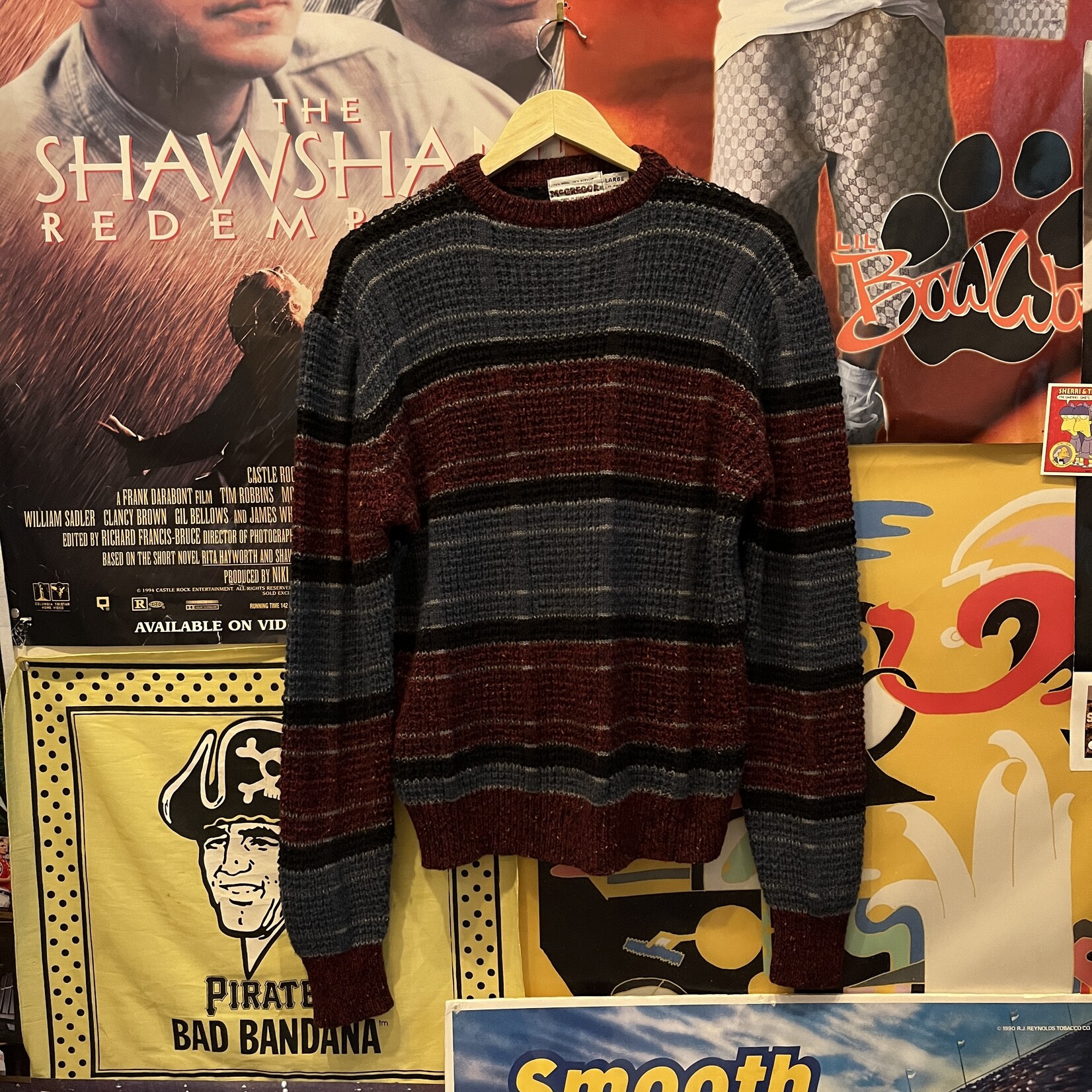 13446	mcgregor wool sweater sz. L