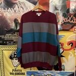 Lavon Sport Striped Crewneck sz XL