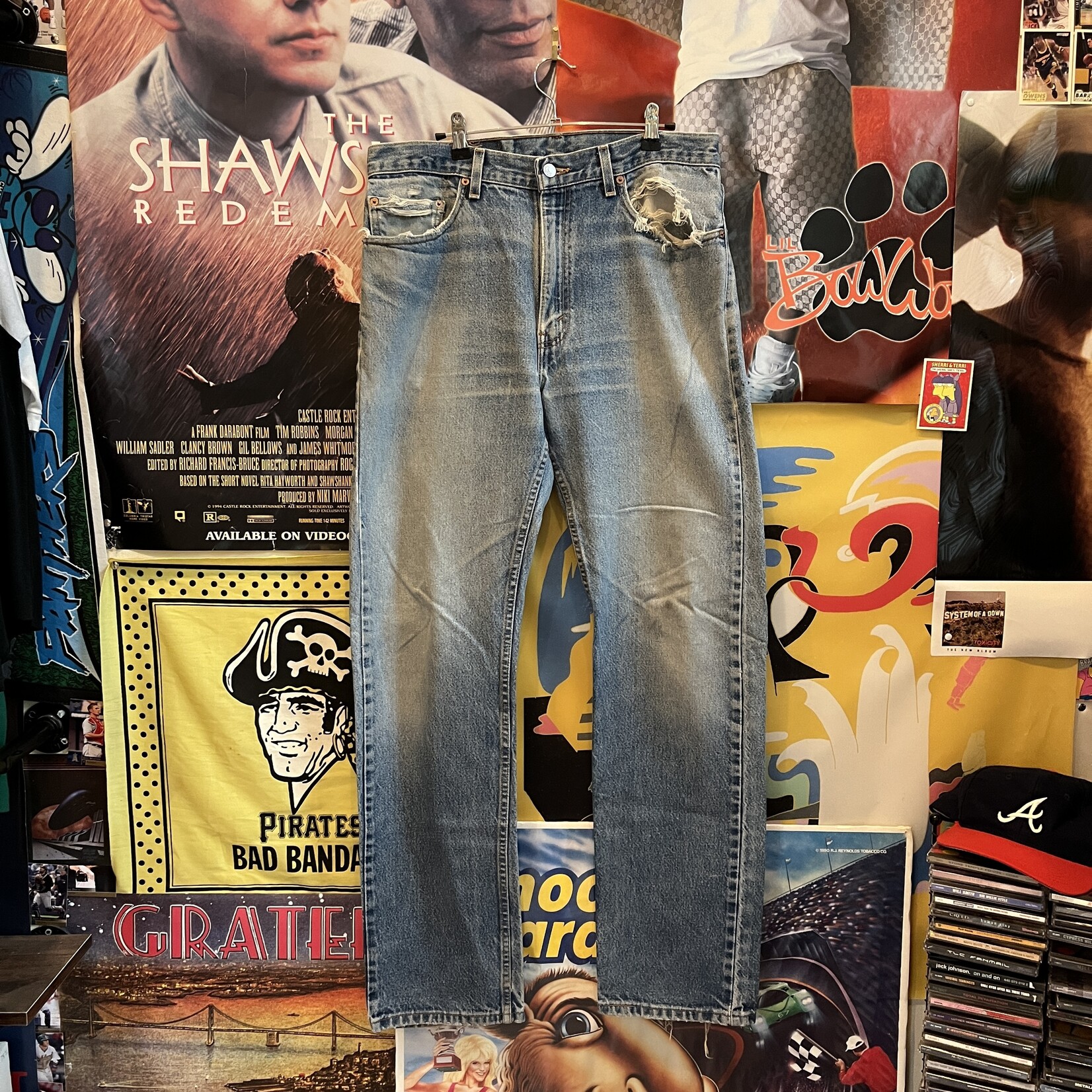 13828	90s levi 505 jeans sz. 34 x 34