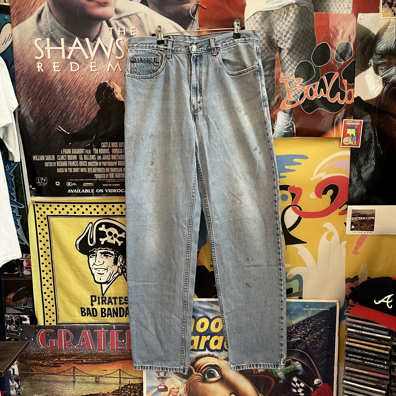 13869	2001 levi's 550 jeans sz 34 x 34