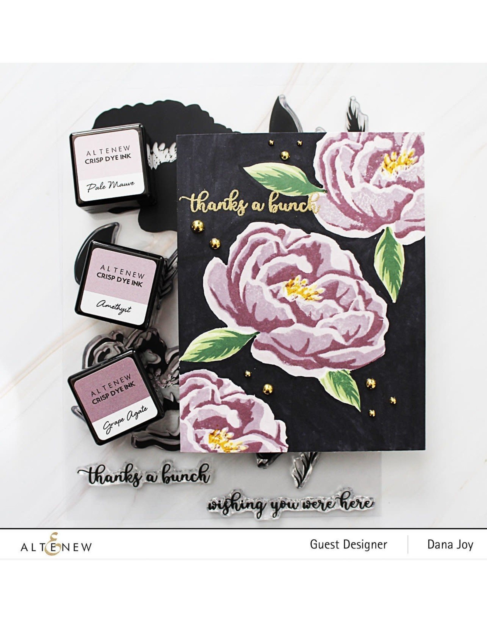 ALTENEW Build-A-Flower: Peony Layering Stamp & Die Set