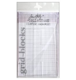 Tim Holtz - Stampers Anonymous ACRYLIC BLOCK SET-9