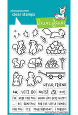 Lawn Fawn Let'S Go Nuts - Clear Stamps