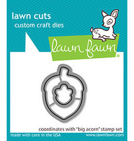 Lawn Fawn Big Acorn - Lawn Cuts