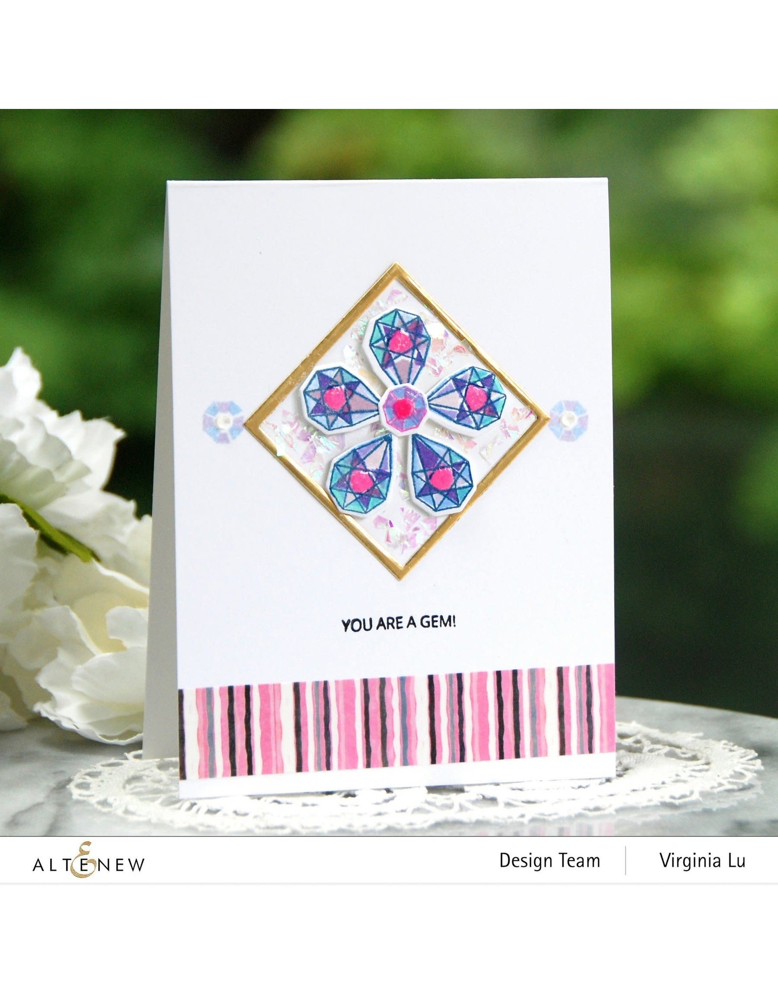 ALTENEW Mini Delight: Precious Florette Stamp & Die Set