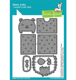Lawn Fawn Tiny Gift Box Hedgehog Add-On - Lawn Cuts