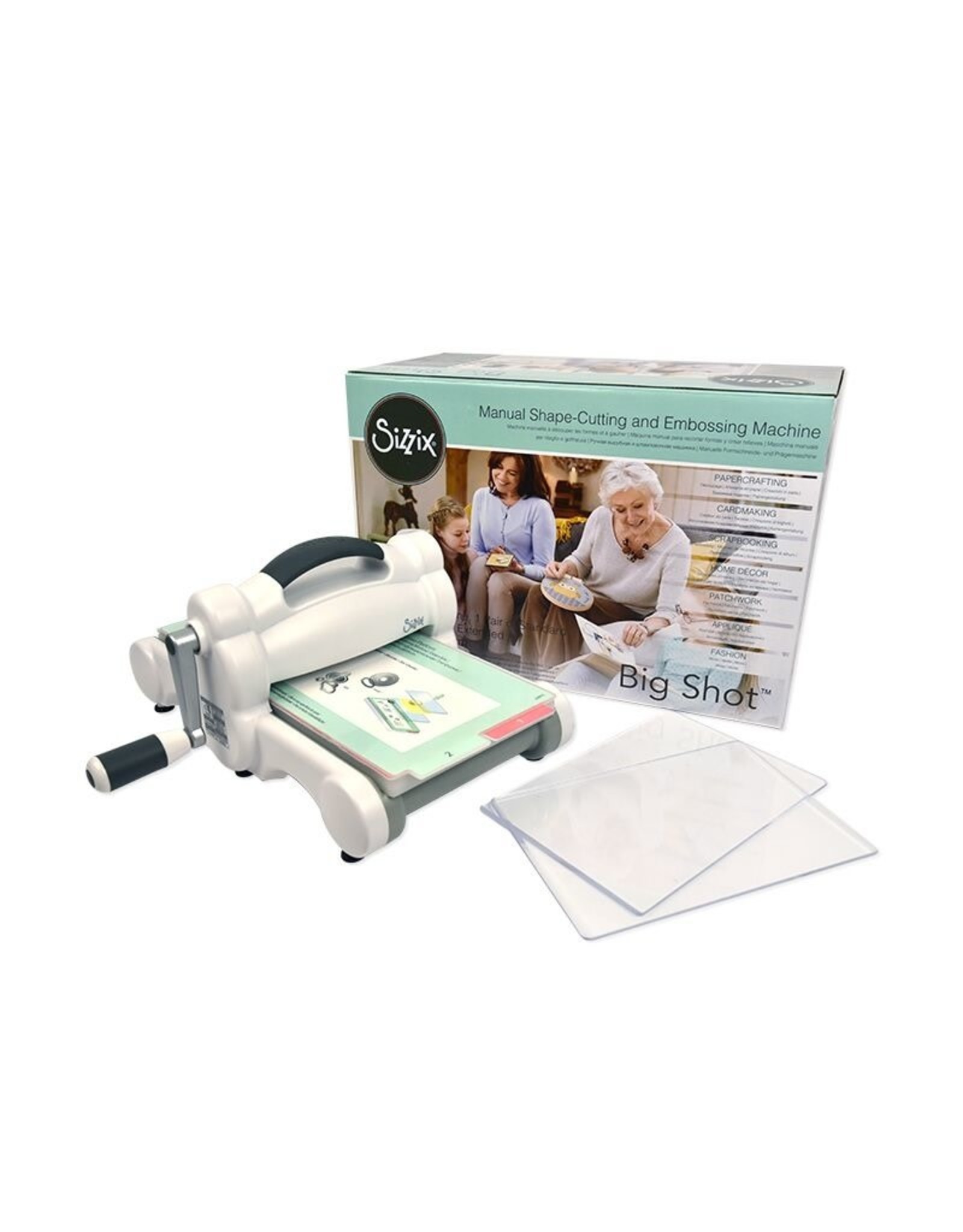 Sizzix Big Shot Machine-White W/Gray