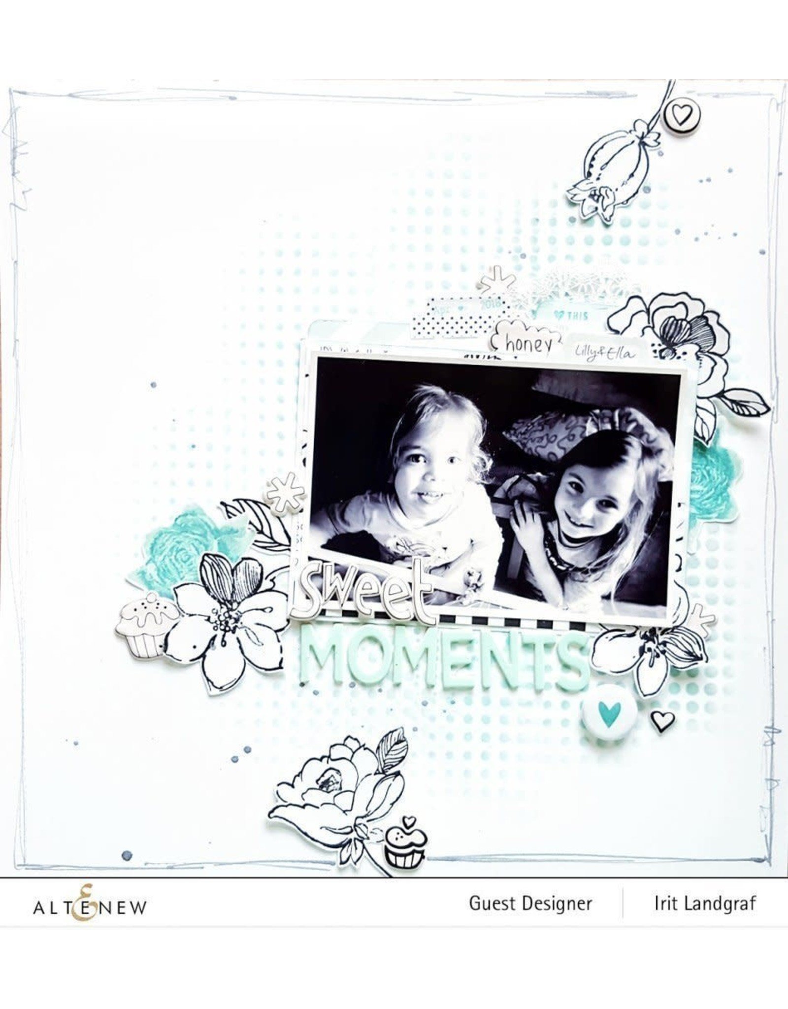 ALTENEW Bold Blossom Stamp Set