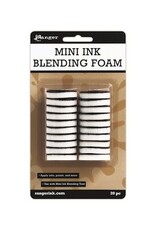 Ranger Mini Blending Foam 1" Replacement Round 20Pkg