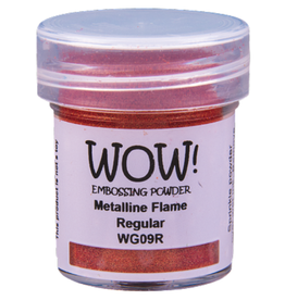 WOW! WOW!  Embossing Powder -  Metalline Flame Regular