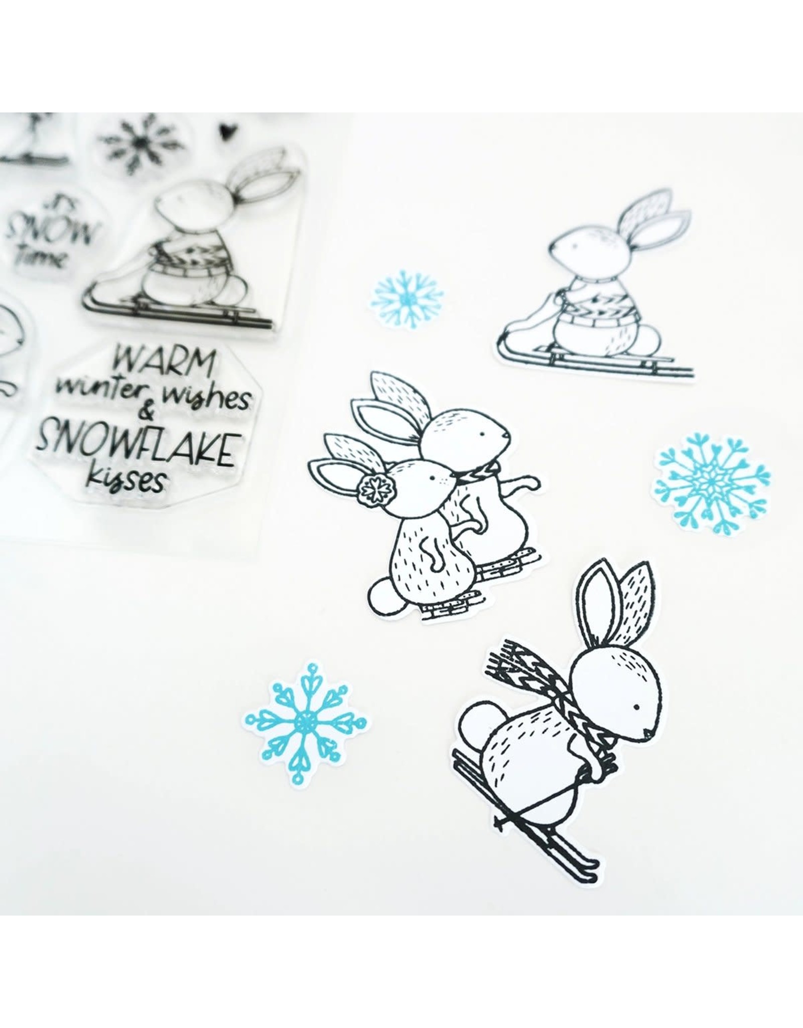 Catherine Pooler Designs Bunny Slopes Stamp Set