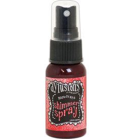 Dylusions DYL Shimmer Spray 1 oz Postbox Red
