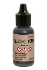 Tim Holtz - Ranger Alcohol Pearl Ink 1/2 oz Smolder