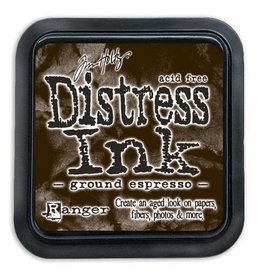 Tim Holtz - Ranger Distress Ink Pad -  Ground Espresso