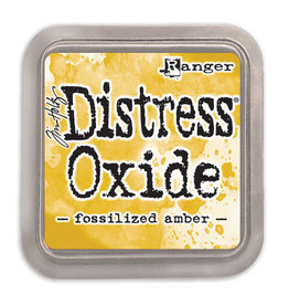 Tim Holtz - Ranger Distress Oxide Ink Pad - Fossilized Amber